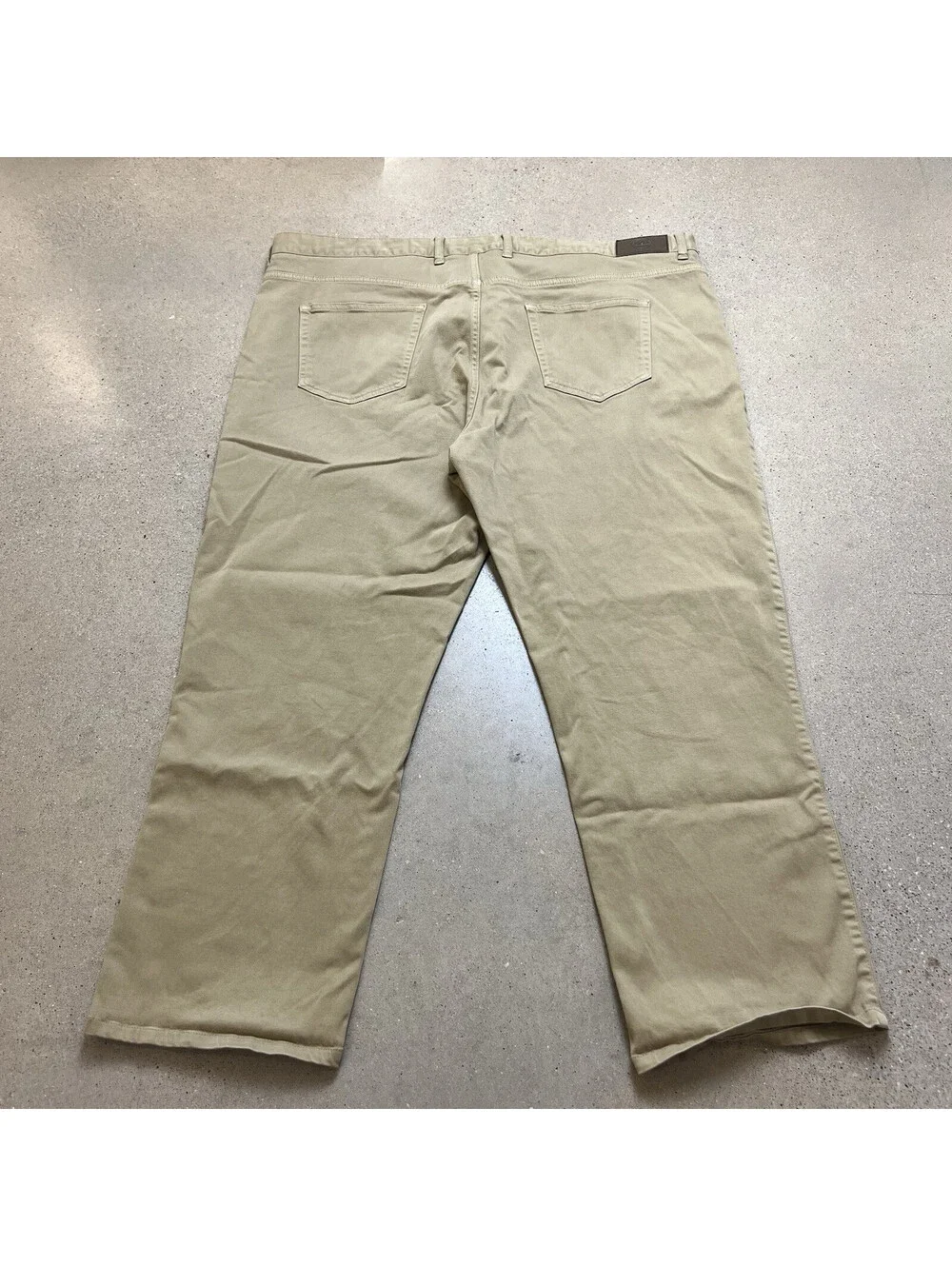 Peter Millar Pants Mens 42 Khaki Sateen Five Pocket Classic Fit Golf